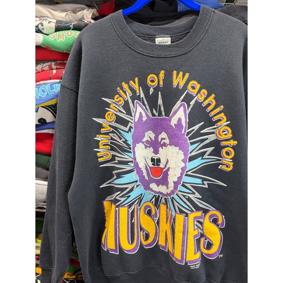 Fruit of the Loom Other - Vintage 90s University of Washington Huskies Sweatshirt Fruit of the Loom Mens L